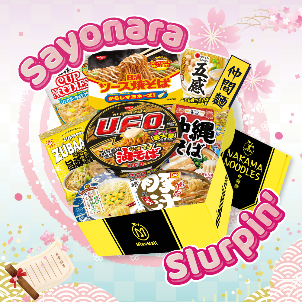 Sayonara Slurpin'—Nakama Noodles April 2025 Edition