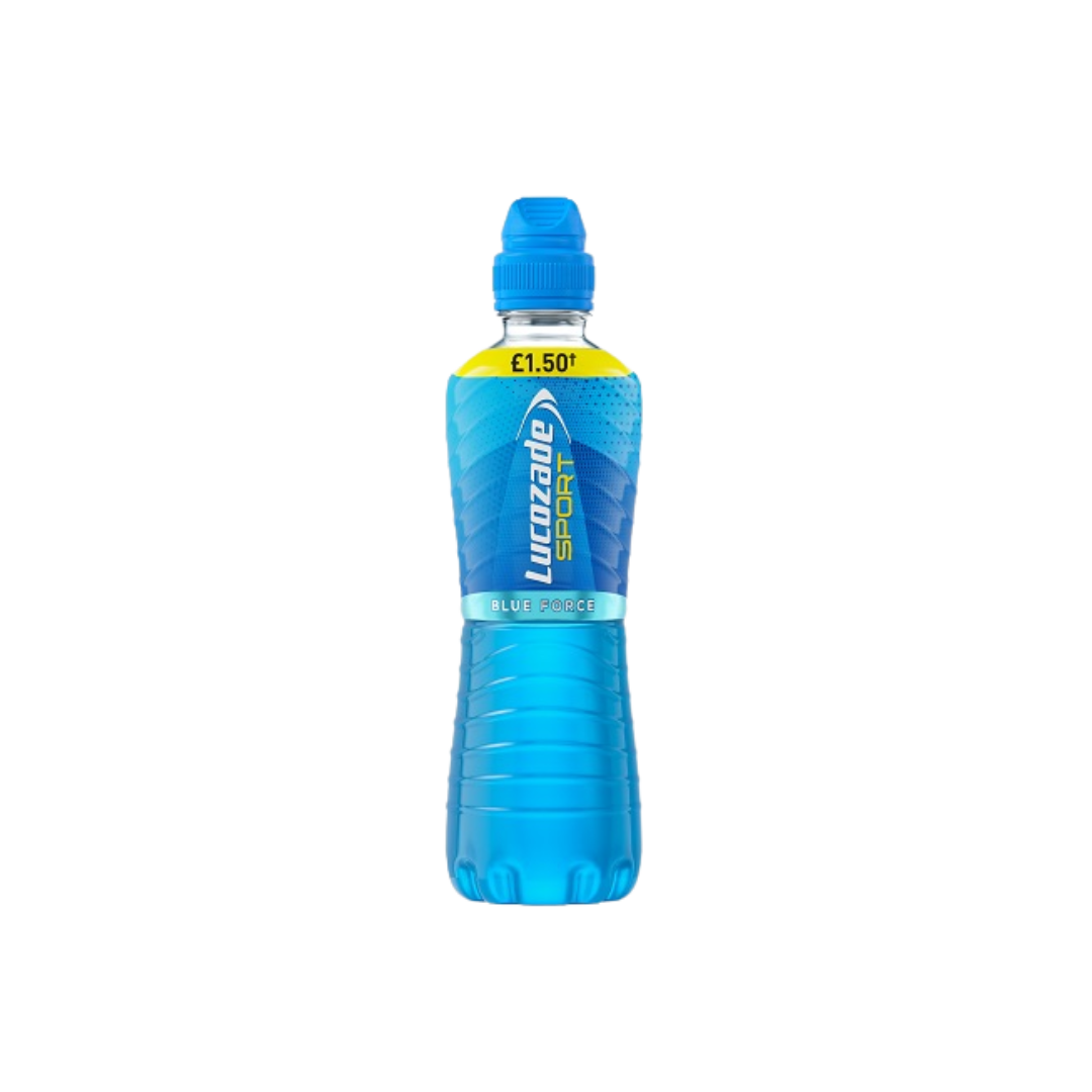 Lucozade Sport Blue Force Isotonic Sports Drink 500ml - Case of 12