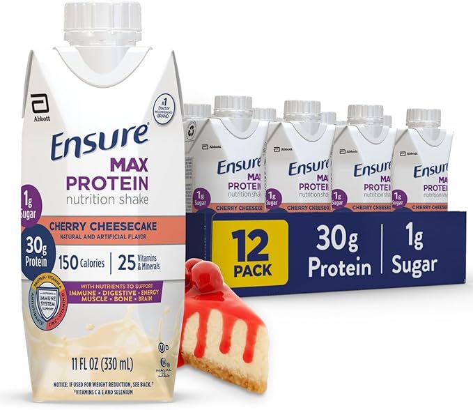 Protein Shake Blowout Sale! 30g Protein, 1g Sugar, 4g Fiber Blend | 12 Pack