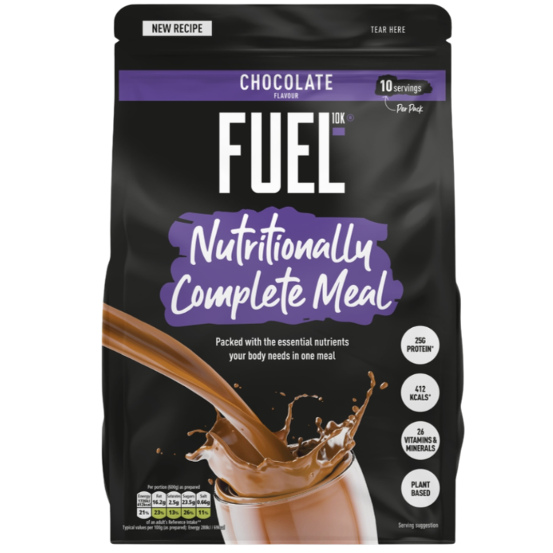 Fuel10k Chocolate Flavour Nutritionally Complete Meal Shake 1kg [Best Before: 30/04/2025]