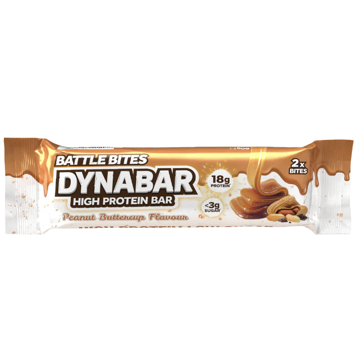 Battle Bites Dynabar Peanut Buttercup flavour Protein bar 60g
