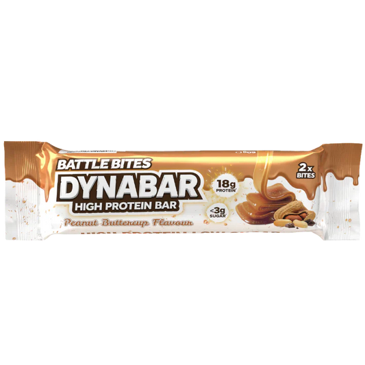 Battle Bites Dynabar Peanut Buttercup flavour Protein bar 60g
