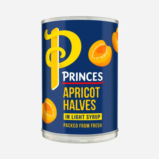 Princes Apricot Halves In Light Syrup 410g